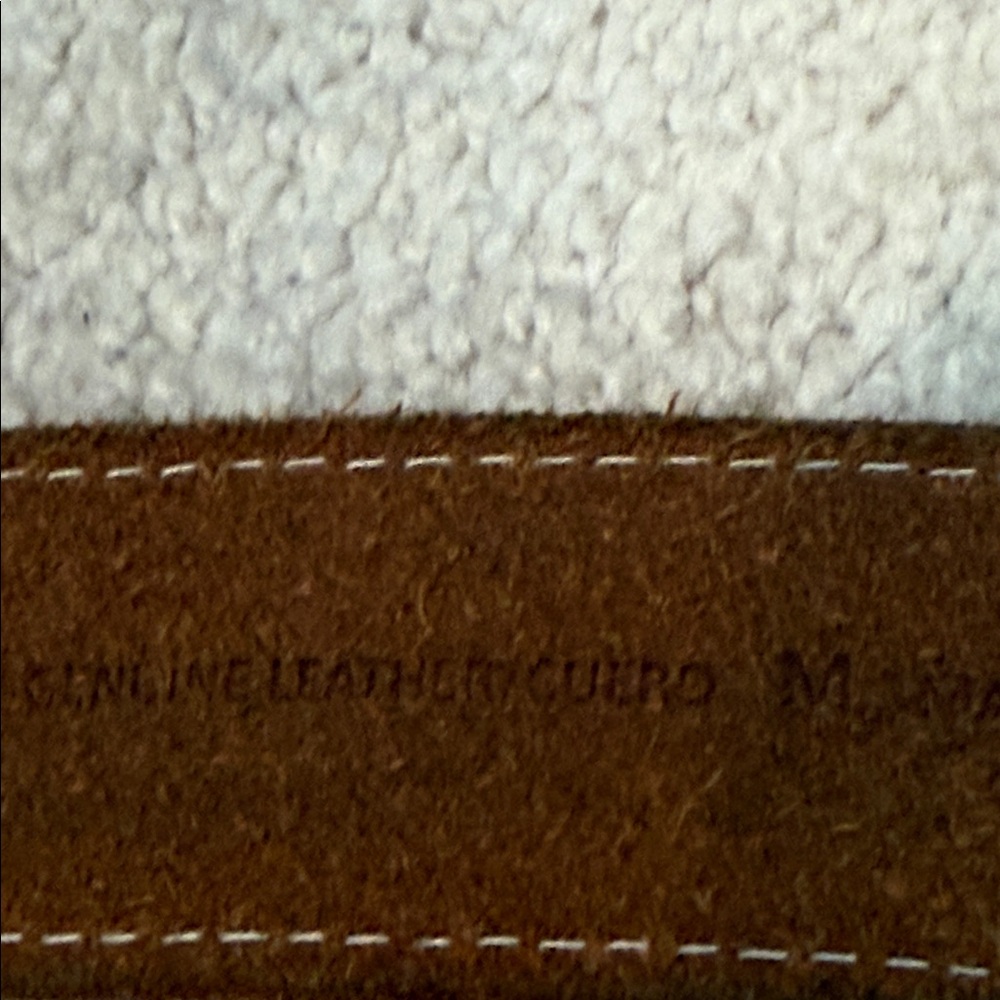Leather M brown belt - Picture 5 of 5
